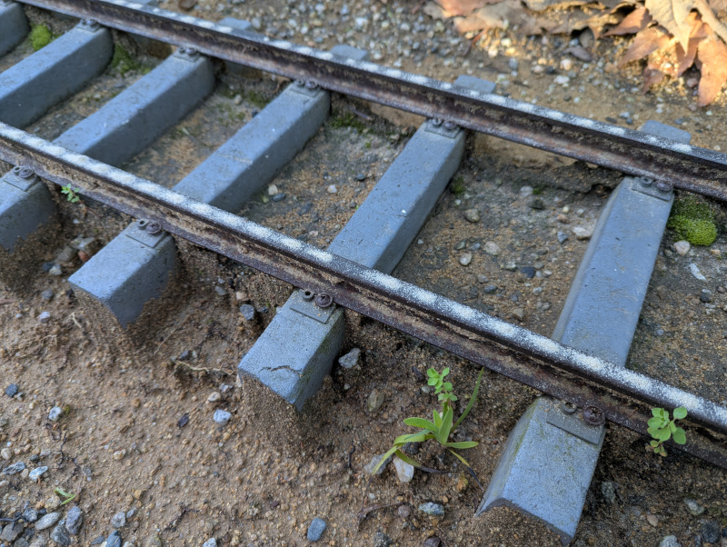 Plugged hole leaves a gap