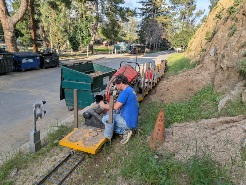 Duct tape keeps super sucker going