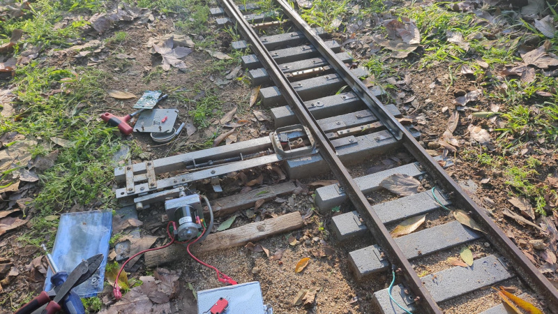 New switch motor in Smith valley