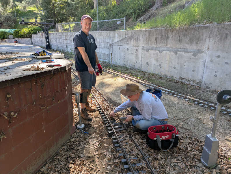 G block 4 feed wire repair