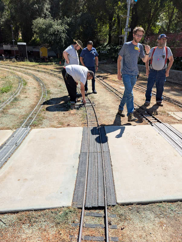 Many eyes on derail site